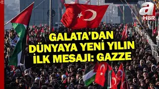 Türkiye Gazze İçin Tek Yürek... İstanbul'da Filistin'e Destek İsrail'e Protesto! | A Haber