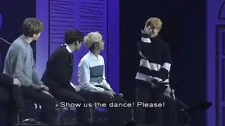 Jimin imitando Michael Jackson