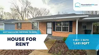 ✨ Move-In Ready Home w/ Carport & Large Yard | 6297 Macon Rd, Memphis, TN | FoundationPM.com