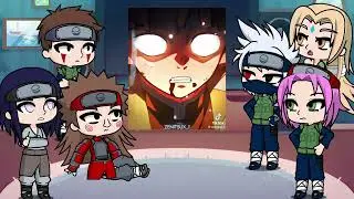Naruto friends react to Naruto as zenitsu | Giyuu | demon slayer | sasuke | Gacha life 2