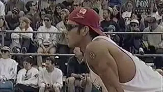 Fonoimoana/Blanton versus Loiola/Emanuel 1998 AVP Semis