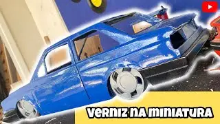 COMO PASSAR VERNIZ NA MINIATURA…