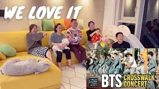 [ENG] BTS - Crosswalk Concert REACTION / James Corden The Late Late Show 제임스코든쇼 방탄 리액션