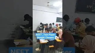 NEET Test paper Conduction || iNsight Classes NEET best Coaching in Lucknow #neetcoaching #neetnta