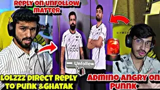 Lolzzz Direct Reply to Punnk Ghatak Announcement🚨. Admino Angry on troll Godlike🔥.