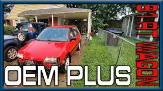1991 Civic Wagon OEM Plus Build #theredwagon #d16 #d15 #civicwagon