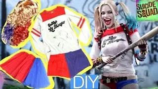 Disfraz casero de HARLEY QUINN del escuadrón suicida para Halloween. parte 2