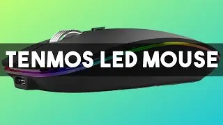 Wireless LED Mouse: Tenmos' Brilliant Tech! #tenmos #ledmouse #tenmoswirelessmouse