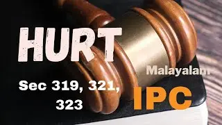 Causing Simple Hurt in Malayalam/ Indian Penal Code/ Law of Crimes in Malayalam/ Dr.K.K.Sunitha
