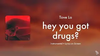 Tove Lo - hey you got drugs? (Instrumental / Karaoke)