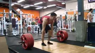 495 lbs Deadlift @ 165 lbs BW (3X BW)