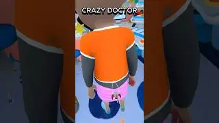 Crazy Doctor Pulls Rocket Out Of Patience's Butt #crazydoctor #vr #gaming #questcreatorpartner