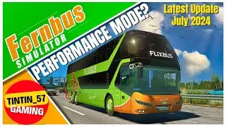 FERNBUS SIMULATOR | PERFORMANCE MODE? | #PS5 #FernbusSimulator #Fernbus
