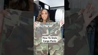 How To Style Cargo Pants | #grwm #fashiontrends #styling #outfitideas #fashionstyle #outfitstyling