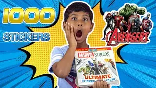 Marvel Studios Ultimate Sticker Collection With More than 1000 stickers Paperback Review with Rishi
