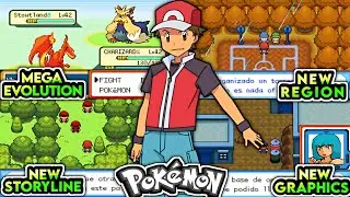 Взлом Pokemon GBA ROM с новым сюжетом и регионом, мегаэволюцией, новой графикой, сложными сценариями и многим другим!