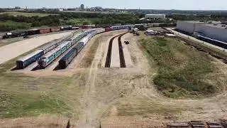 Museum of the American Railroad Tracks 9 and 10 Flyover