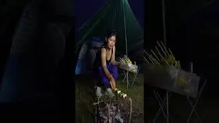 Dallas Sun Solo Camping and Cooking Food Camping #shorts #camping #adventure #solocamping