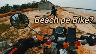 Dharmasthala to Udupi Bike Ride 😱 | Beach Ride Gone Wrong | Spooky Jungle Stay