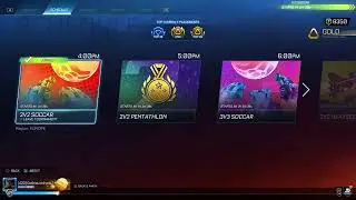 Rocket League Chill Stream Grinding for Plat