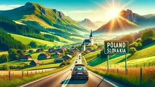 Путешествие Польша-Словакия |Автопутешествие по Европе.4k#travelvlog #travelblogger