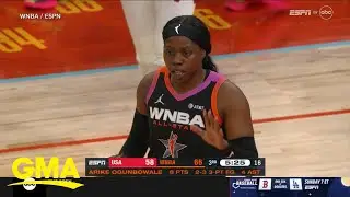 WNBA stars clash at All-Star game thriller
