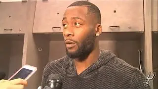 Jonathan Simmons Postgame Interview  | Spurs vs Warriors | October 25, 2016 | 2016-17 NBA Season