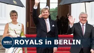 ROYALER BESUCH IN BERLIN: Niederländisches Königspaar besucht Robert-Koch-Institut