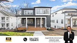 A Sneak Peek Inside This New, Modern Home In Historic College Park | ONLY $850k