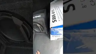 Alpine SWE-815 Sub Bass Box