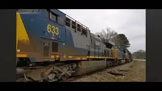 CaterParrott 7000 pulling CSX storage move