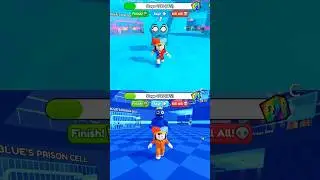 AQUA SPLANKI'S PRISON VS RAINBOW FRIENDS PRISON RUN = ROBLOX GAME