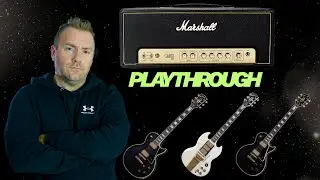 Прохождение Marshall Origin 50 | Les Paul Customs | 4 кабинета