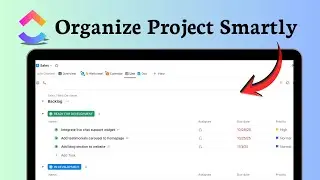 How to group tasks in ClickUp (Team Efficiency)