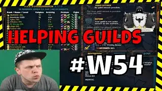 W54 ☺ LEVEL 256 Druid HELPS WEAKER GUILDS ☺ PLAYERS TO WATCH ☺ SHAKES AND FIDGET