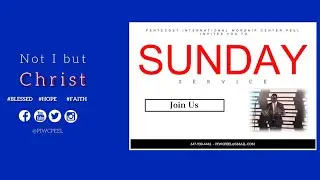 Not I but Christ | PASTOR PHILIP CHEMEL | SUNDAY LIVE SERVICE