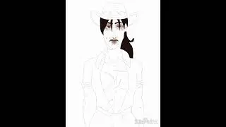 #speedpainting #gothcore #cowboy #digitalart #digitaldrawing #goth #speedpaintdigitalart