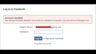 How To Open Disabled Facebook Account without Proof Latest Trick 2018 100% working