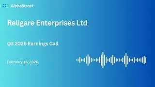 Religare Enterprises Ltd Q3 FY2025-26 Earnings Conference Call