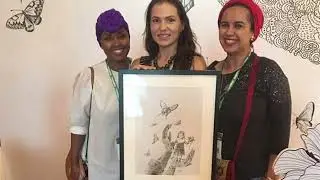 AWARD WINNING #DOODLE ARTWORK AT GLOBAL ECONOMIC FORUM, RITZ CARLTON, DUBAI