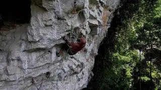 Climbing Hulk at Mystical Beasts, North Wall, Ao Nang