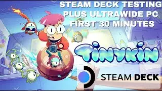 Tinykin - What if Pikmin was a N64 platformer - Steam Deck + Ultrawide PC gameplay - First 30 mins