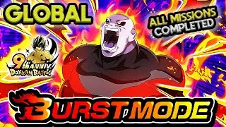 ALL MISSIONS! GLOBAL BURST MODE VS str jiren EVENT! Dragon Ball Z Dokkan Battle