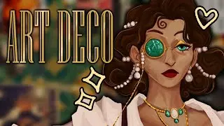 Redrawing My Old Characters-- Art Deco and Steampunk! (Astraea & Ceres) | Redraws #21