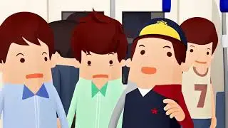 น้อง M เเนะนำวิธีการโดยสารรถไฟฟ้า MRT อย่างถูกวิธี