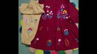 🎀 Elegant Embroidery Baby Girl Princess Dress