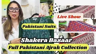 Pakistani Sindhi Ajrak Full Collection Pakistani Suits in Houston Sugarland Texas USA 