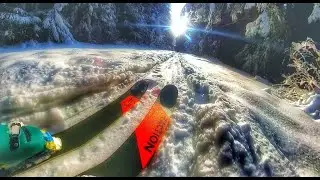 Ski Down Mountain Highway from Grouse to Fromm to Parking Lot. With Bobsled MTB Trail.