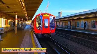 Shepherd's Bush Market | Circle - Hammersmith & City lines : London Underground ( S7 Stock )