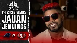 Jauan Jennings explains what caused Tre'von Moehrig scuffle after 49ers' win | NBC Sports Bay Area